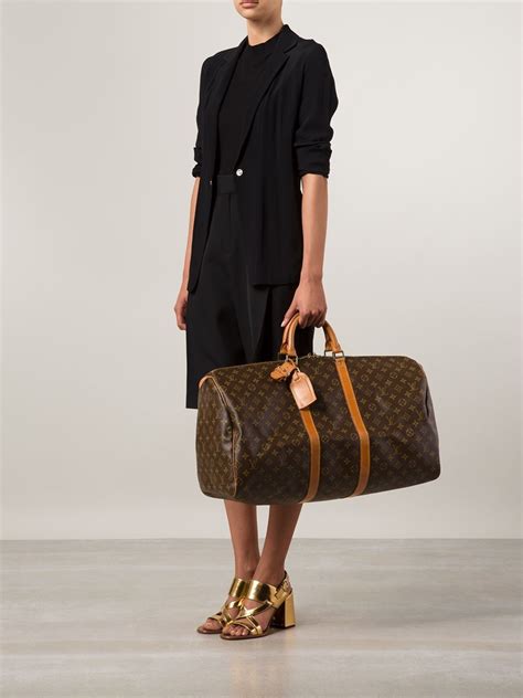 louis vuitton holdall women's|louis vuitton keepall 55.